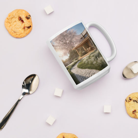 White glossy mug - WhatUWant2Buy
