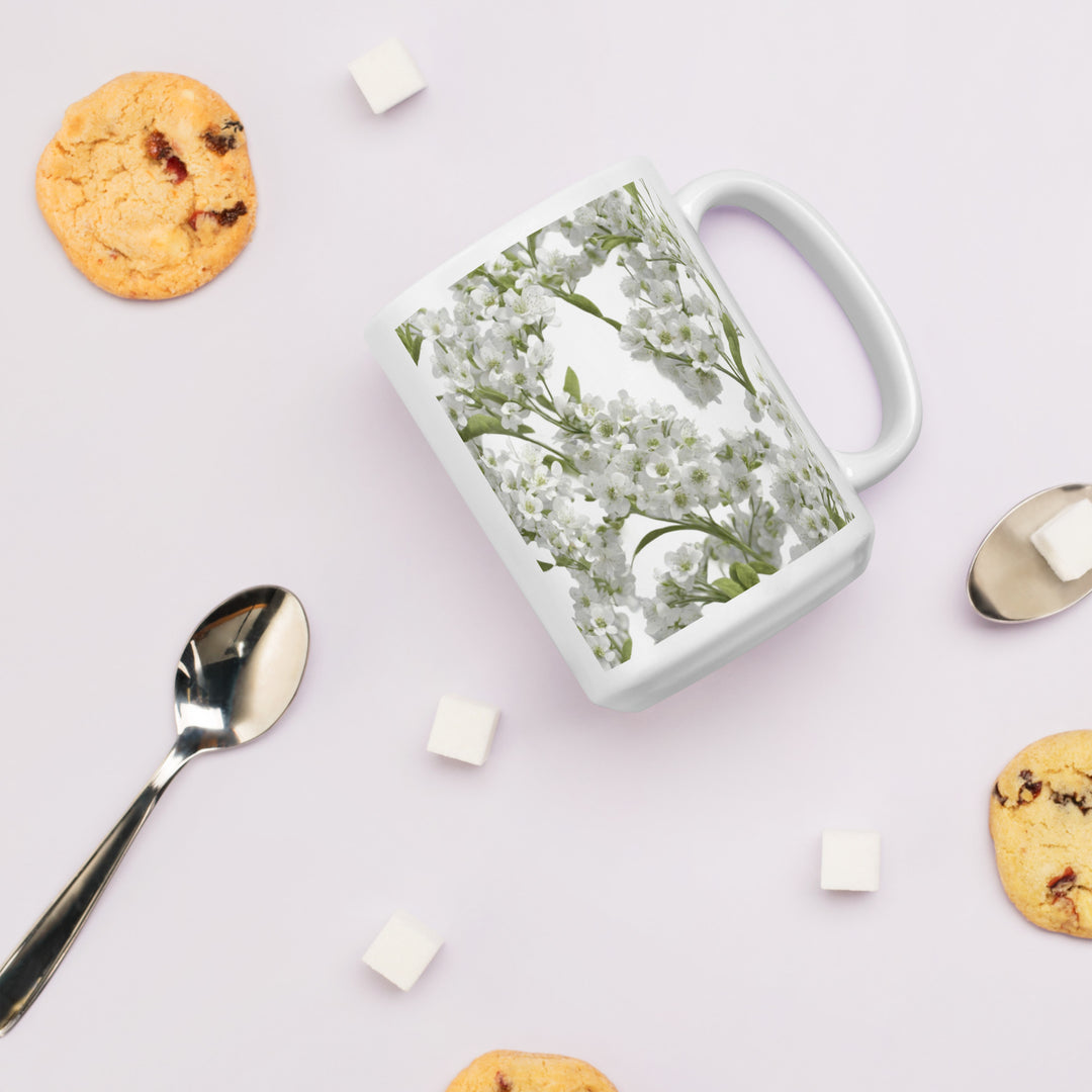 White glossy mug - WhatUWant2Buy