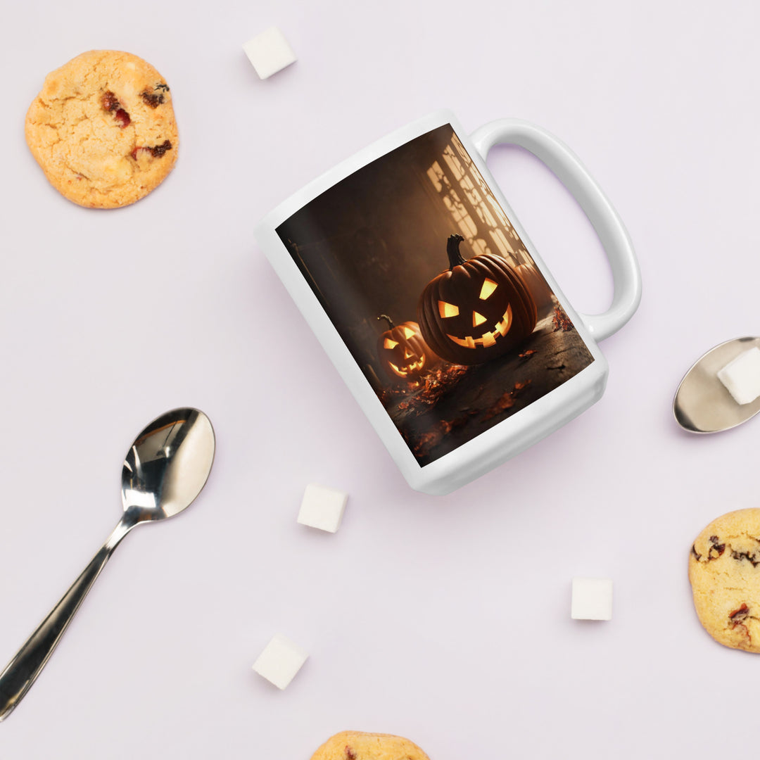 White glossy mug - WhatUWant2Buy