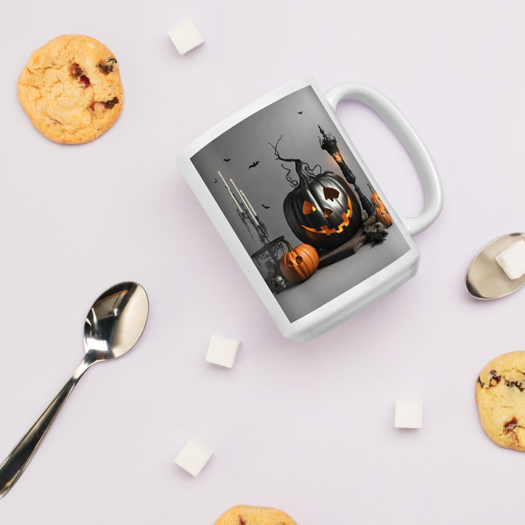 White glossy mug - WhatUWant2Buy