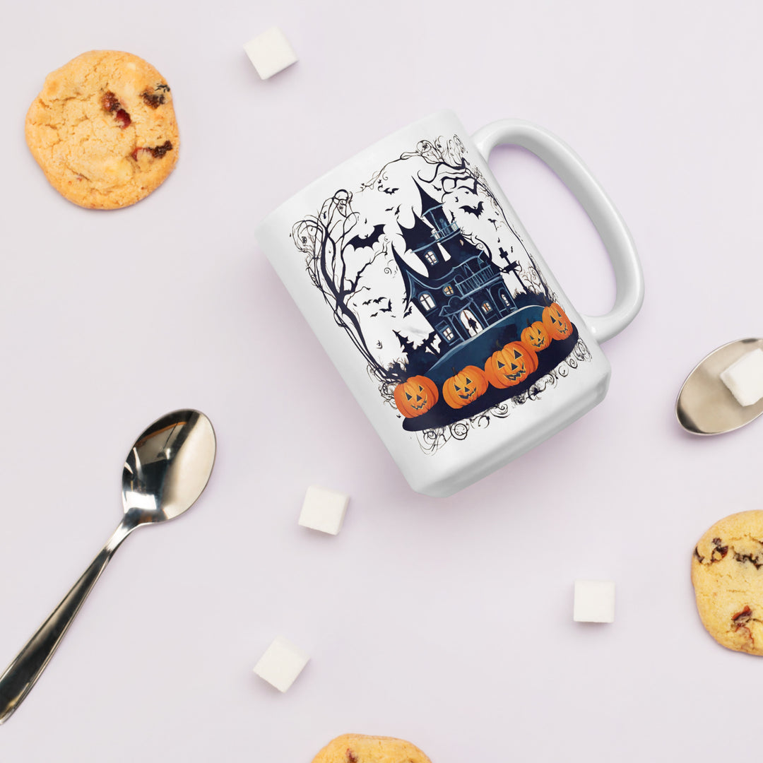 White glossy mug - WhatUWant2Buy
