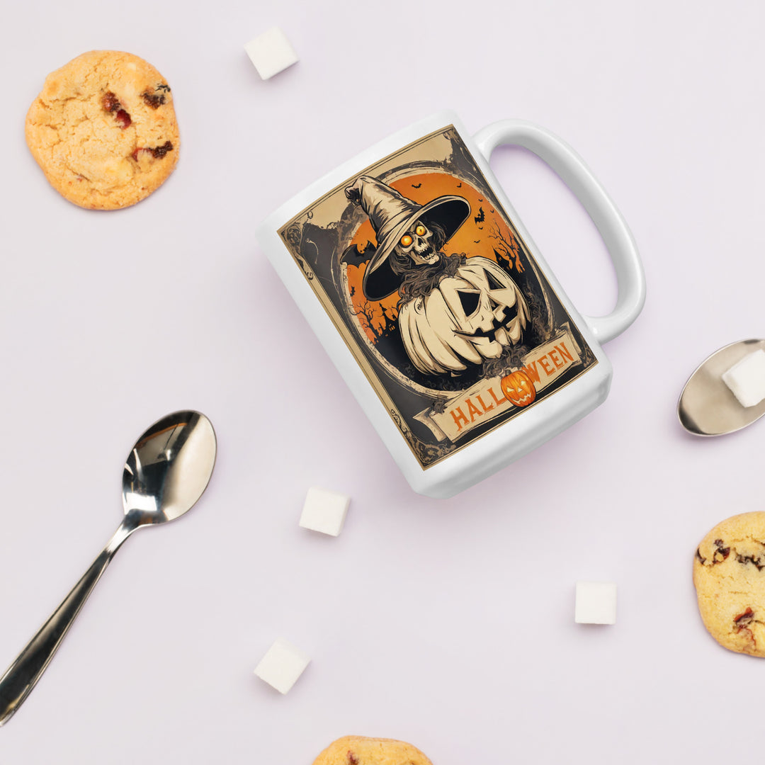 White glossy mug - WhatUWant2Buy
