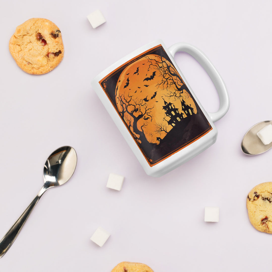 White glossy mug - WhatUWant2Buy