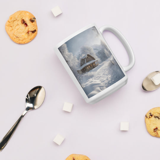 White glossy mug - WhatUWant2Buy