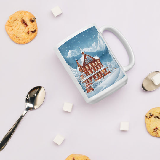 White glossy mug - WhatUWant2Buy