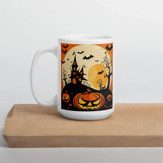 White glossy mug - WhatUWant2Buy