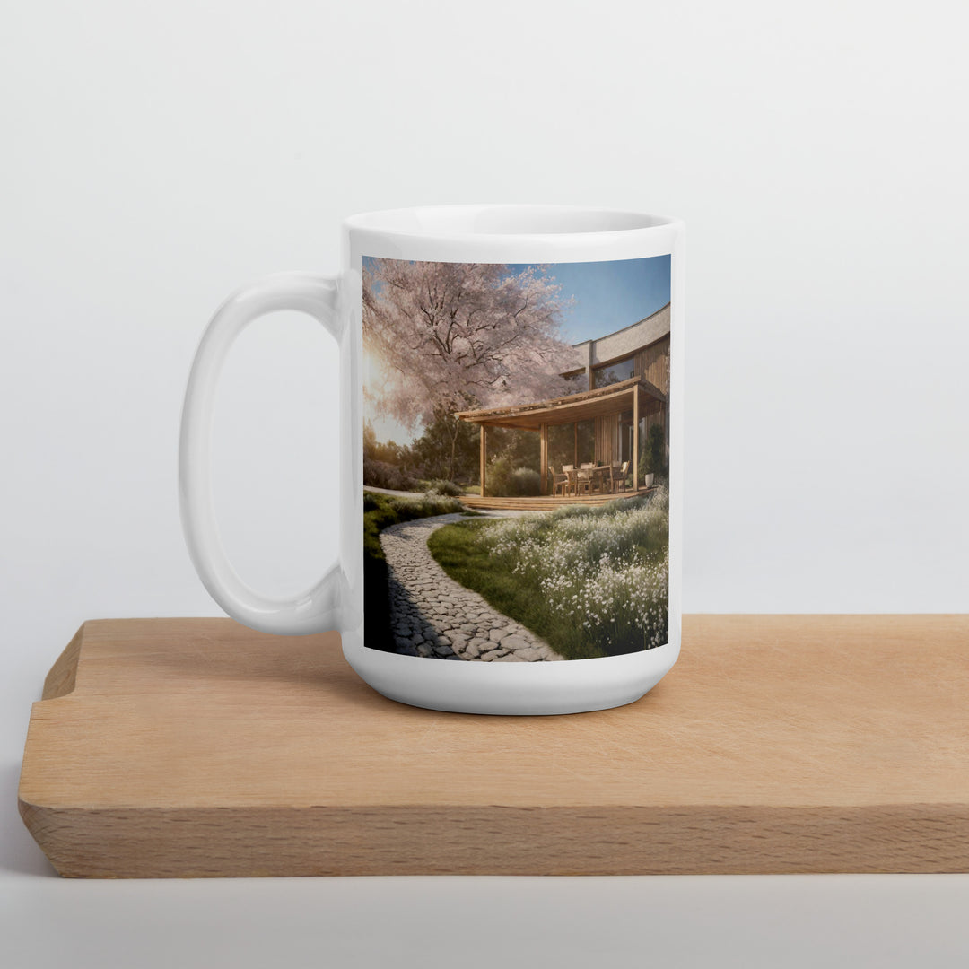 White glossy mug - WhatUWant2Buy