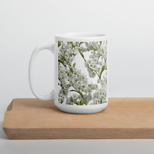 White glossy mug - WhatUWant2Buy