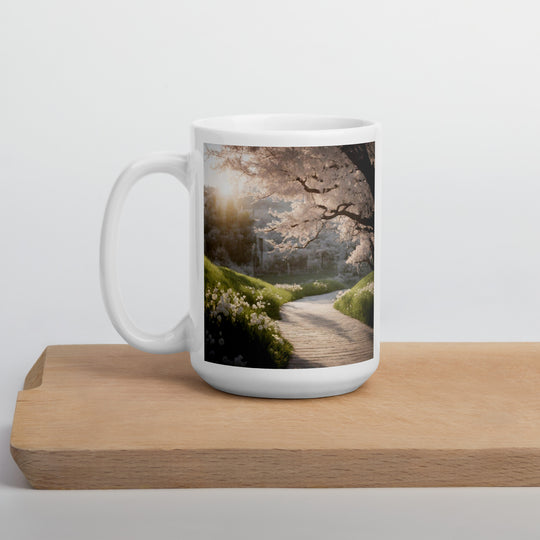 White glossy mug - WhatUWant2Buy