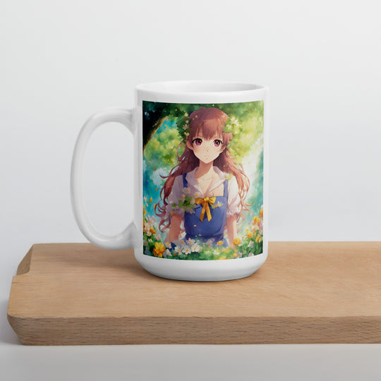 White glossy mug - WhatUWant2Buy