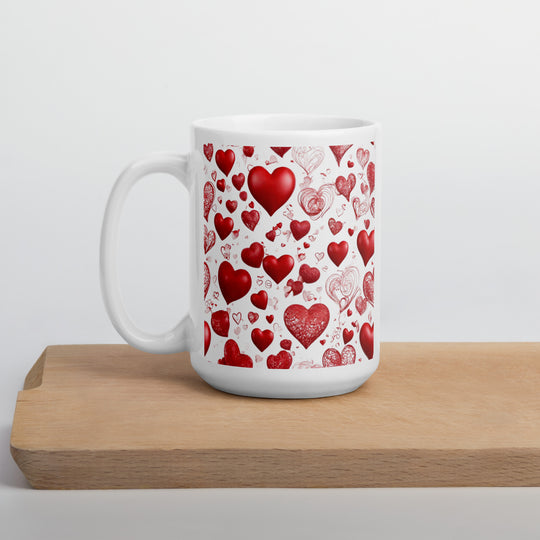White glossy mug - WhatUWant2Buy