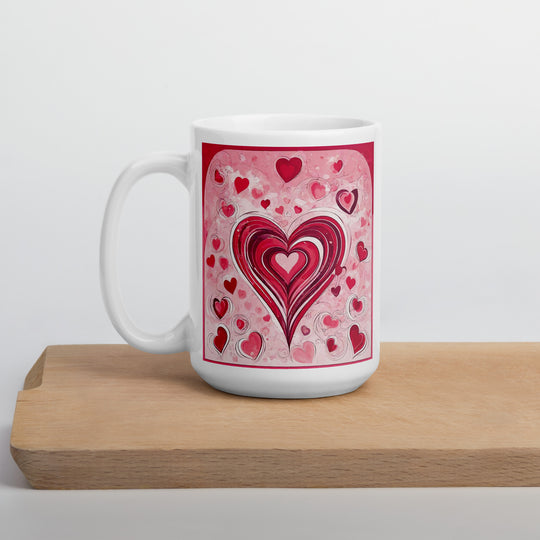 White glossy mug - WhatUWant2Buy
