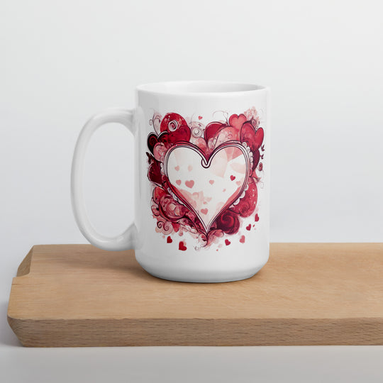 White glossy mug - WhatUWant2Buy