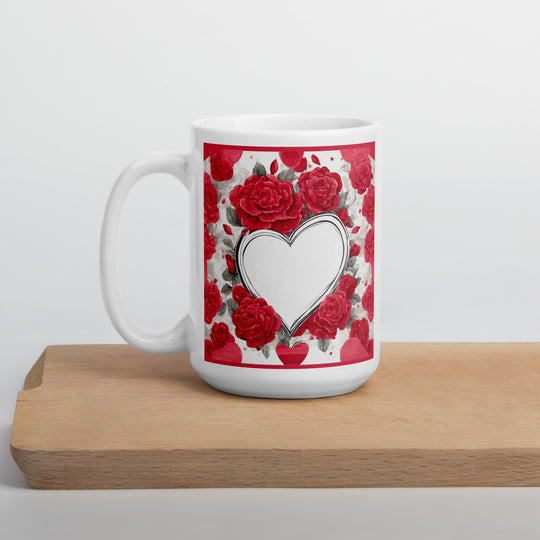 White glossy mug - WhatUWant2Buy