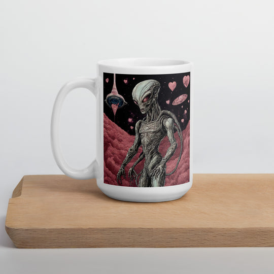 White glossy mug - WhatUWant2Buy