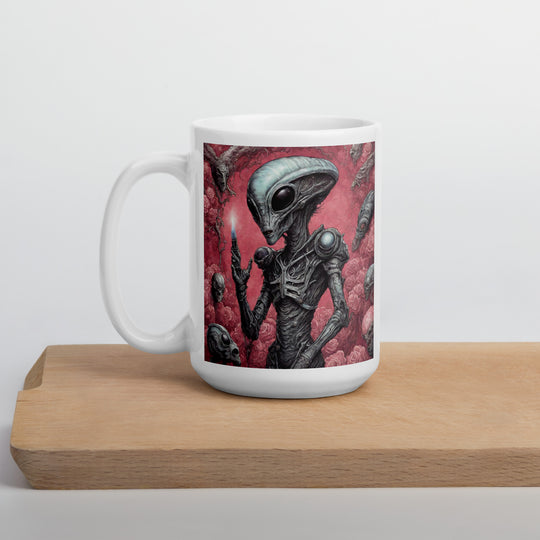 White glossy mug - WhatUWant2Buy