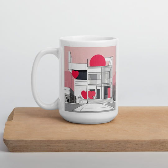 White glossy mug - WhatUWant2Buy
