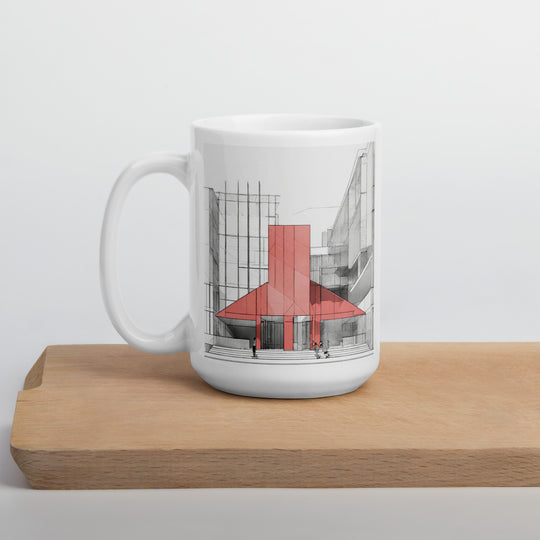 White glossy mug - WhatUWant2Buy