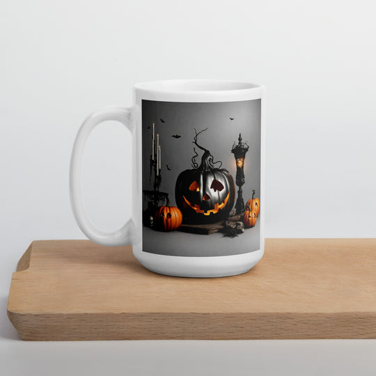 White glossy mug - WhatUWant2Buy