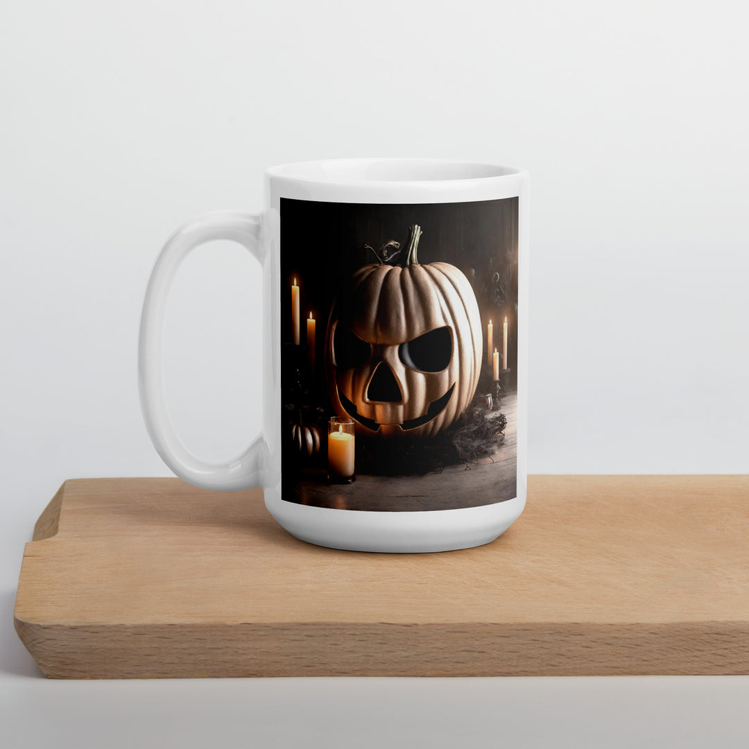 White glossy mug - WhatUWant2Buy