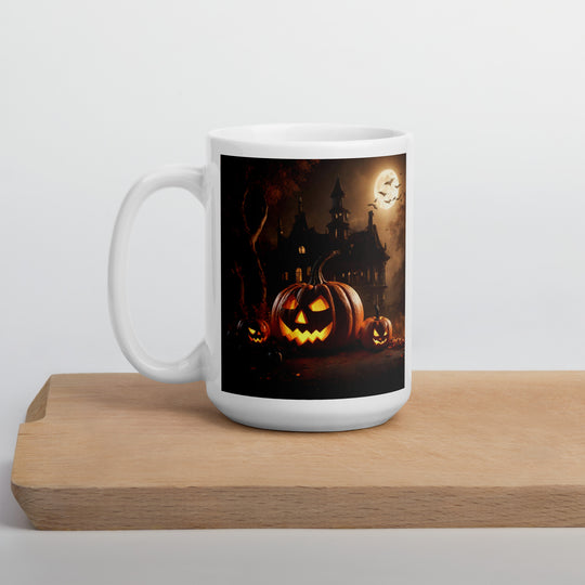 White glossy mug - WhatUWant2Buy