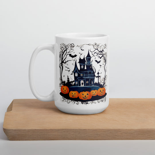 White glossy mug - WhatUWant2Buy
