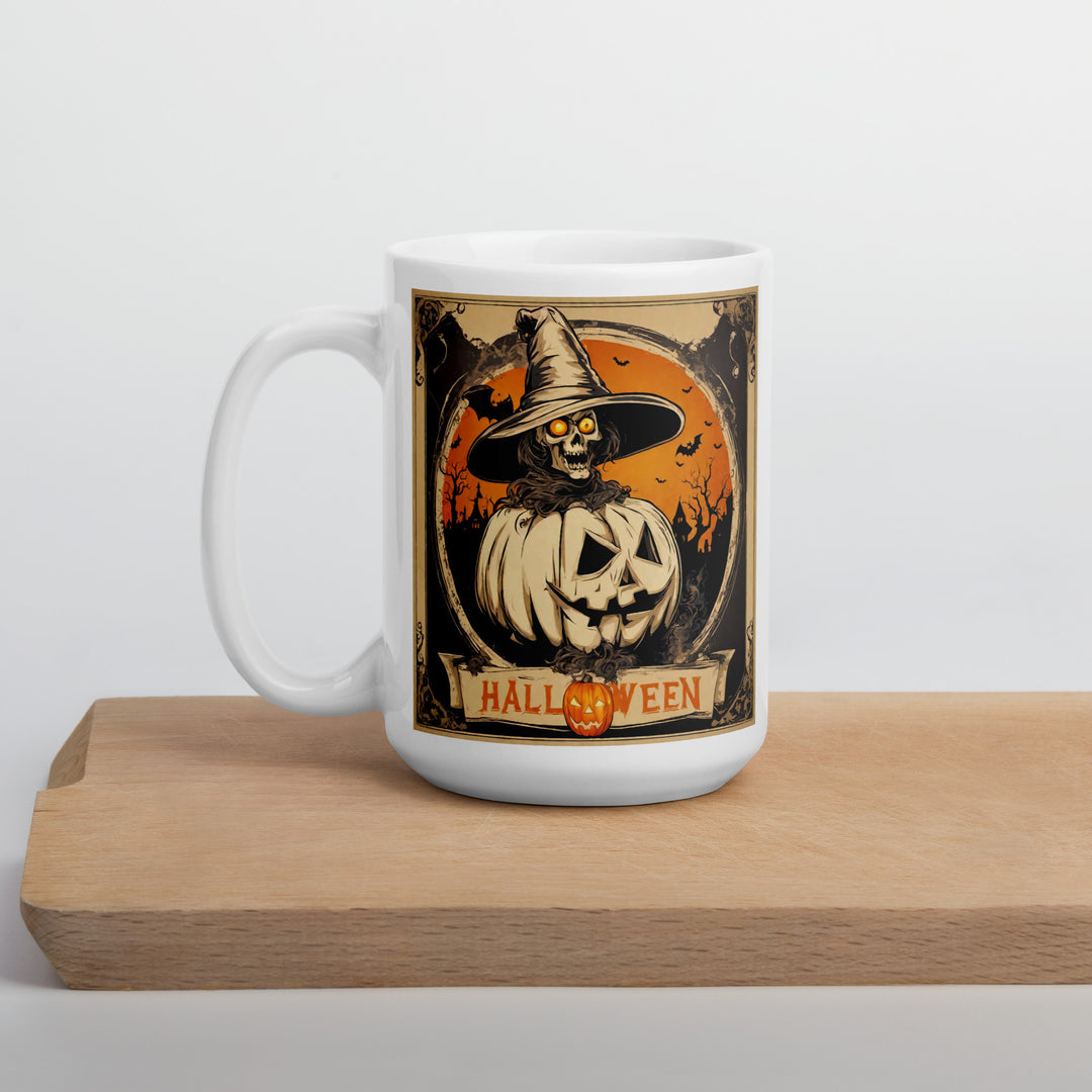 White glossy mug - WhatUWant2Buy
