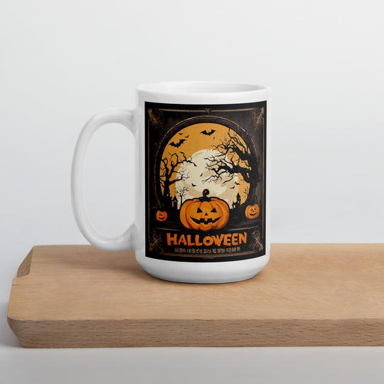 White glossy mug - WhatUWant2Buy