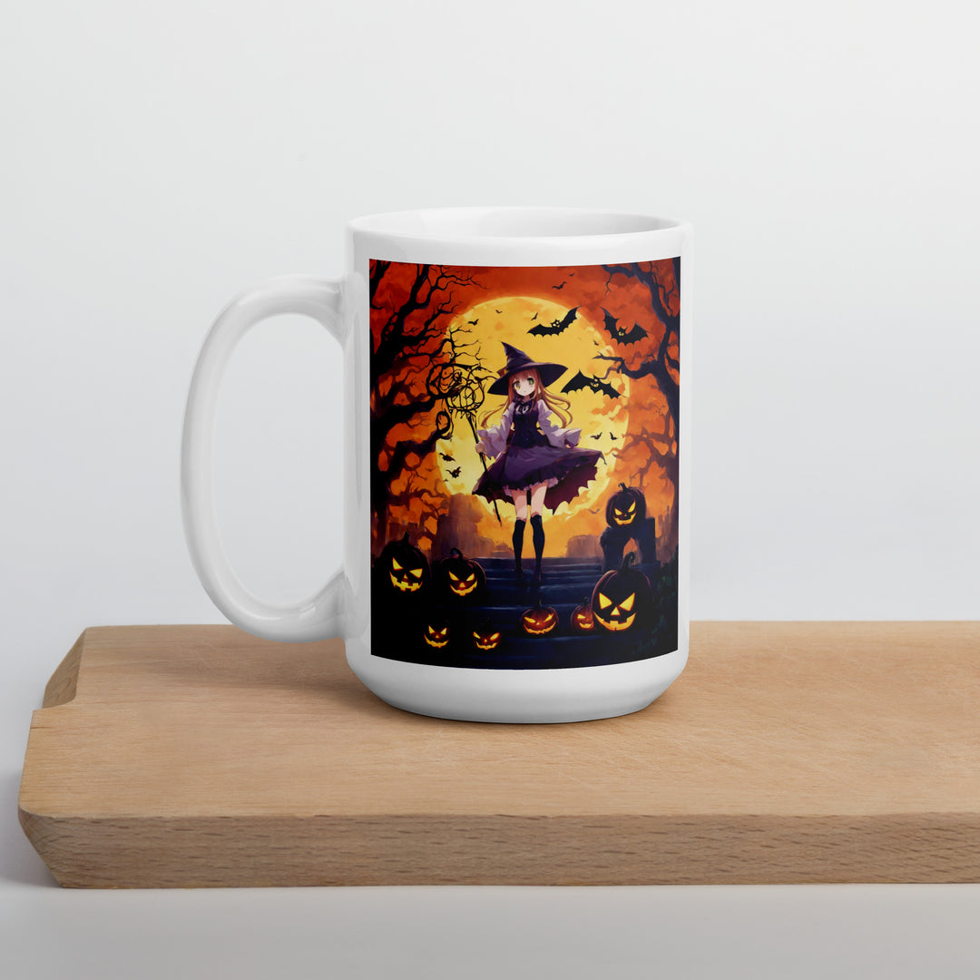 White glossy mug - WhatUWant2Buy