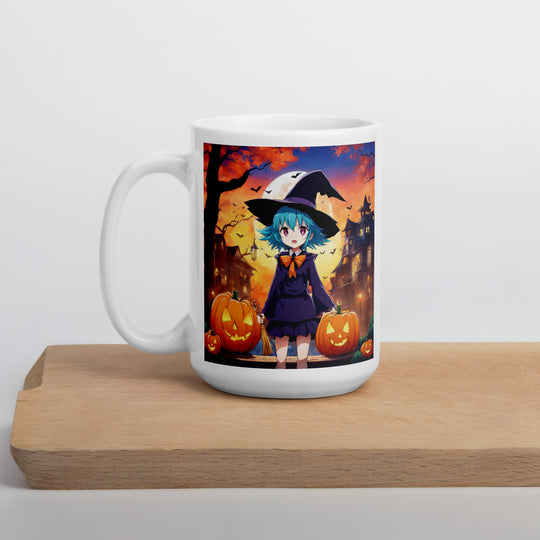 White glossy mug - WhatUWant2Buy