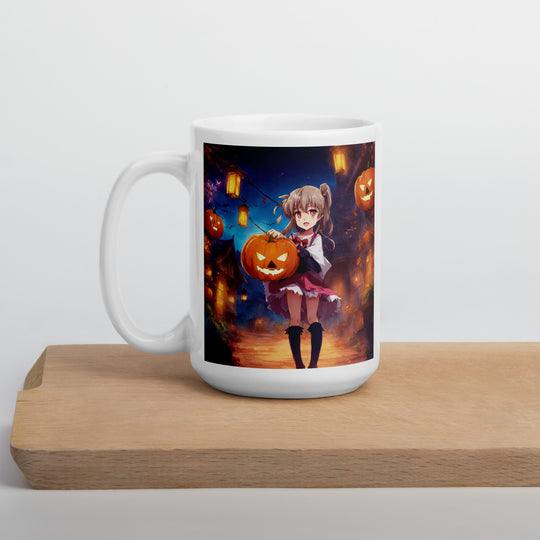 White glossy mug - WhatUWant2Buy