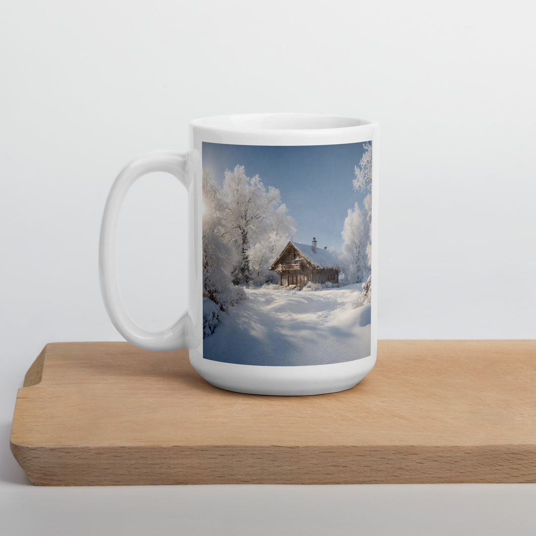 White glossy mug - WhatUWant2Buy