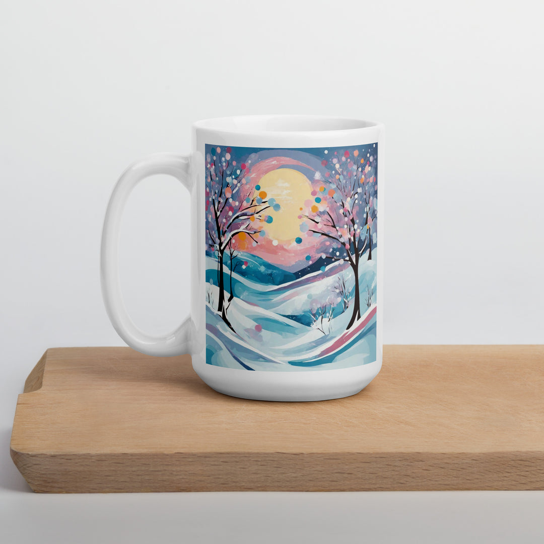 White glossy mug - WhatUWant2Buy