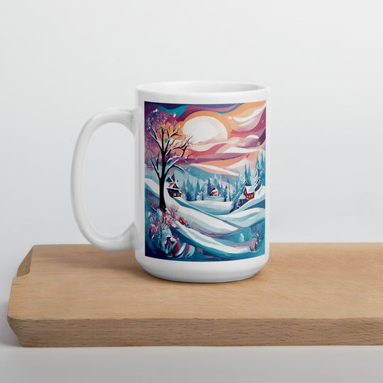 White glossy mug - WhatUWant2Buy