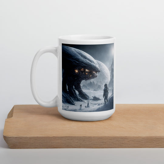 White glossy mug - WhatUWant2Buy