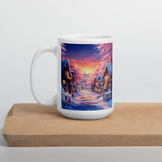 White glossy mug - WhatUWant2Buy