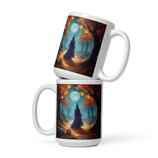 White glossy mug - WhatUWant2Buy