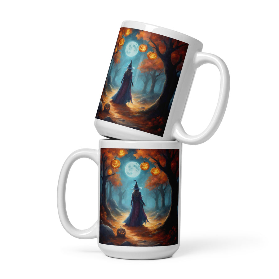 White glossy mug - WhatUWant2Buy