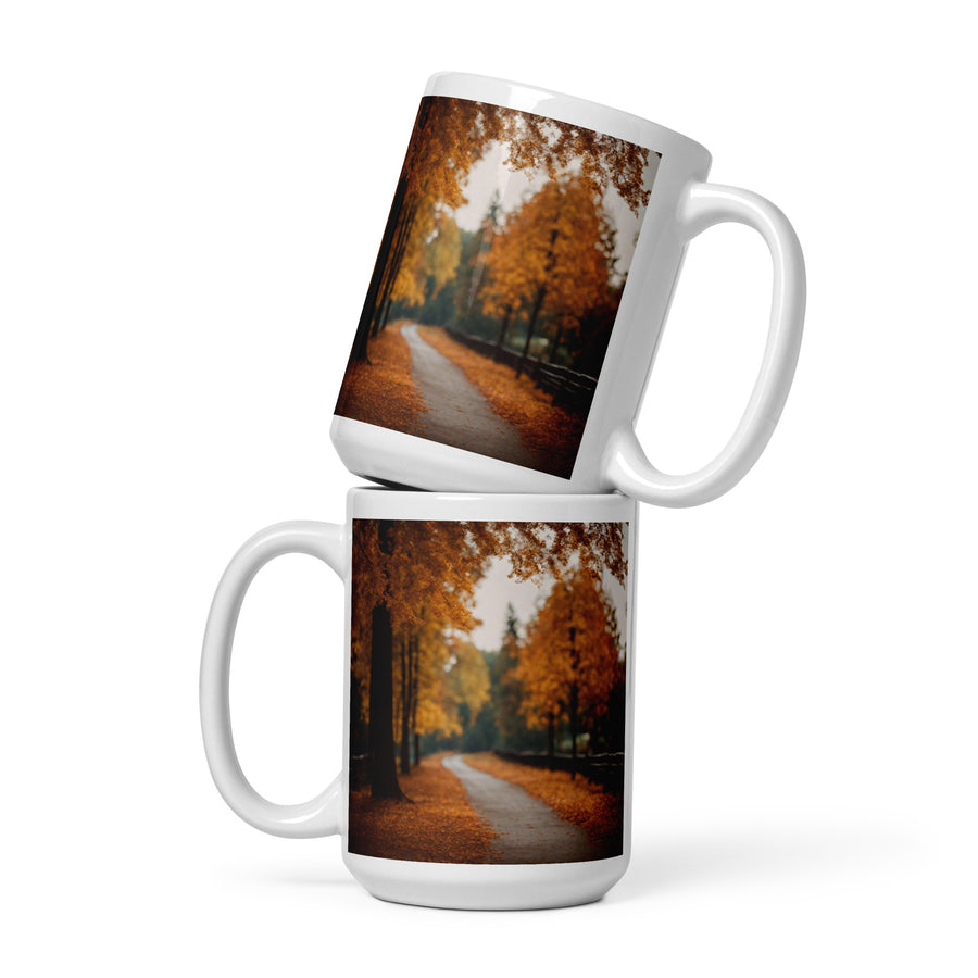 White glossy mug - WhatUWant2Buy