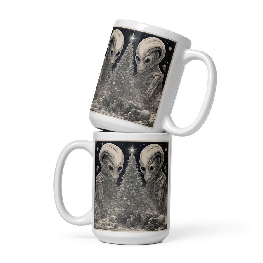White glossy mug - WhatUWant2Buy