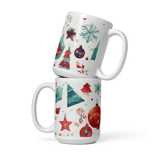 White glossy mug - WhatUWant2Buy