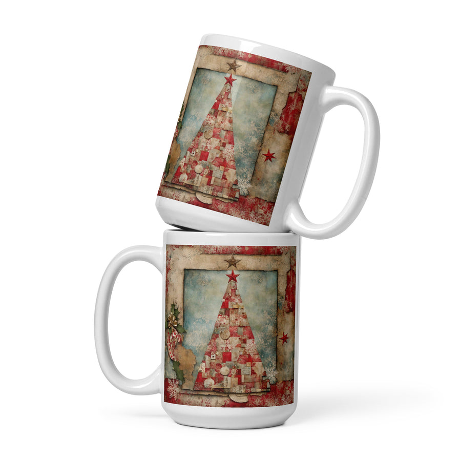 White glossy mug - WhatUWant2Buy