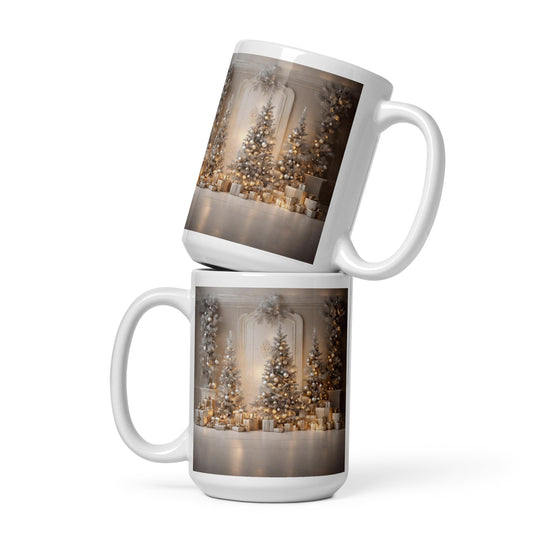 White glossy mug - WhatUWant2Buy