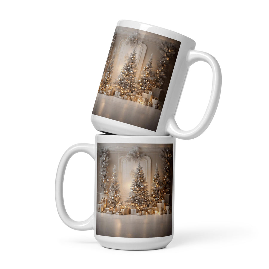 White glossy mug - WhatUWant2Buy