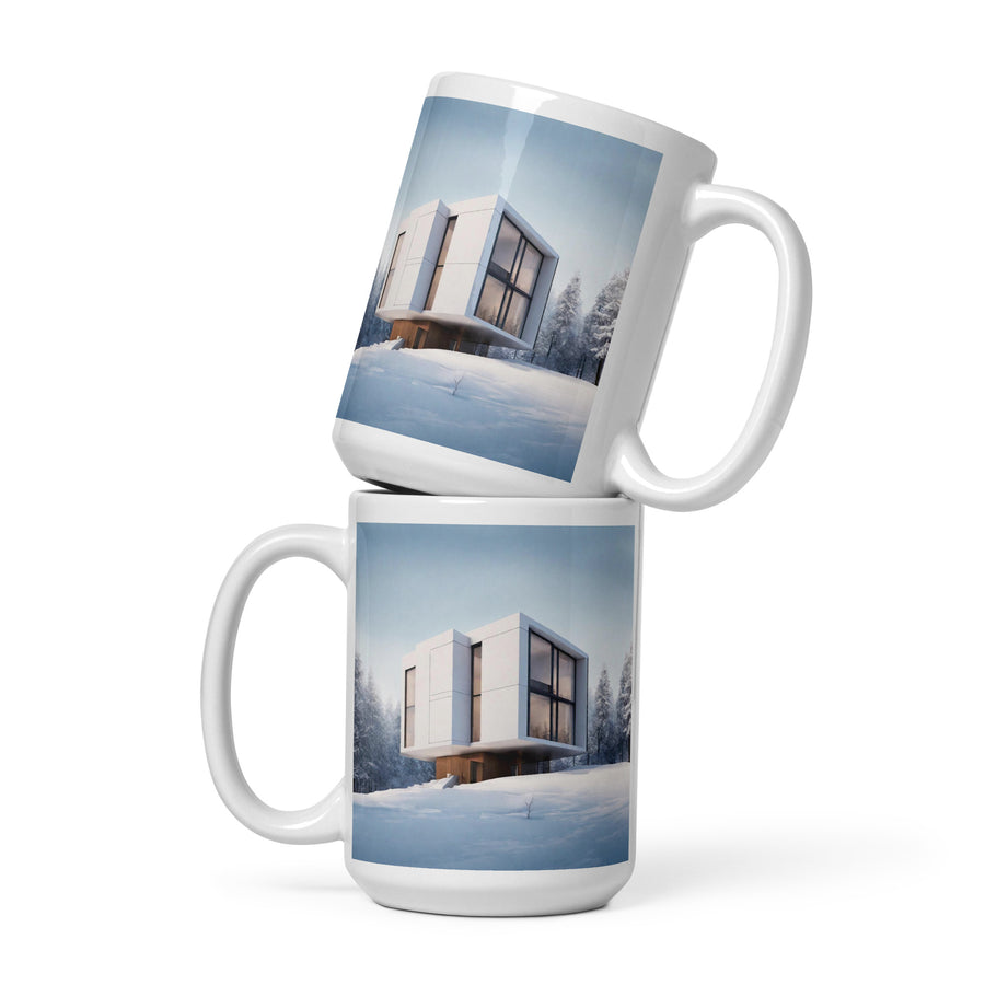 White glossy mug - WhatUWant2Buy