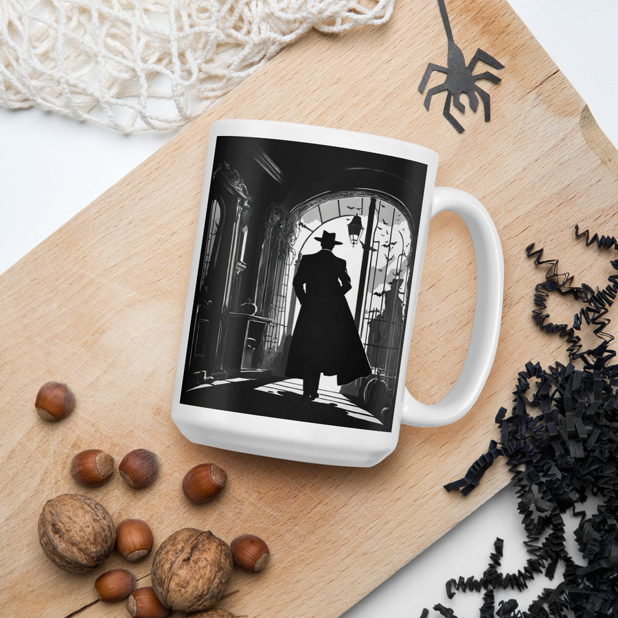 White glossy mug - WhatUWant2Buy