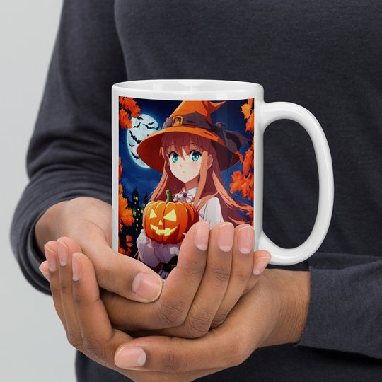 White glossy mug - WhatUWant2Buy