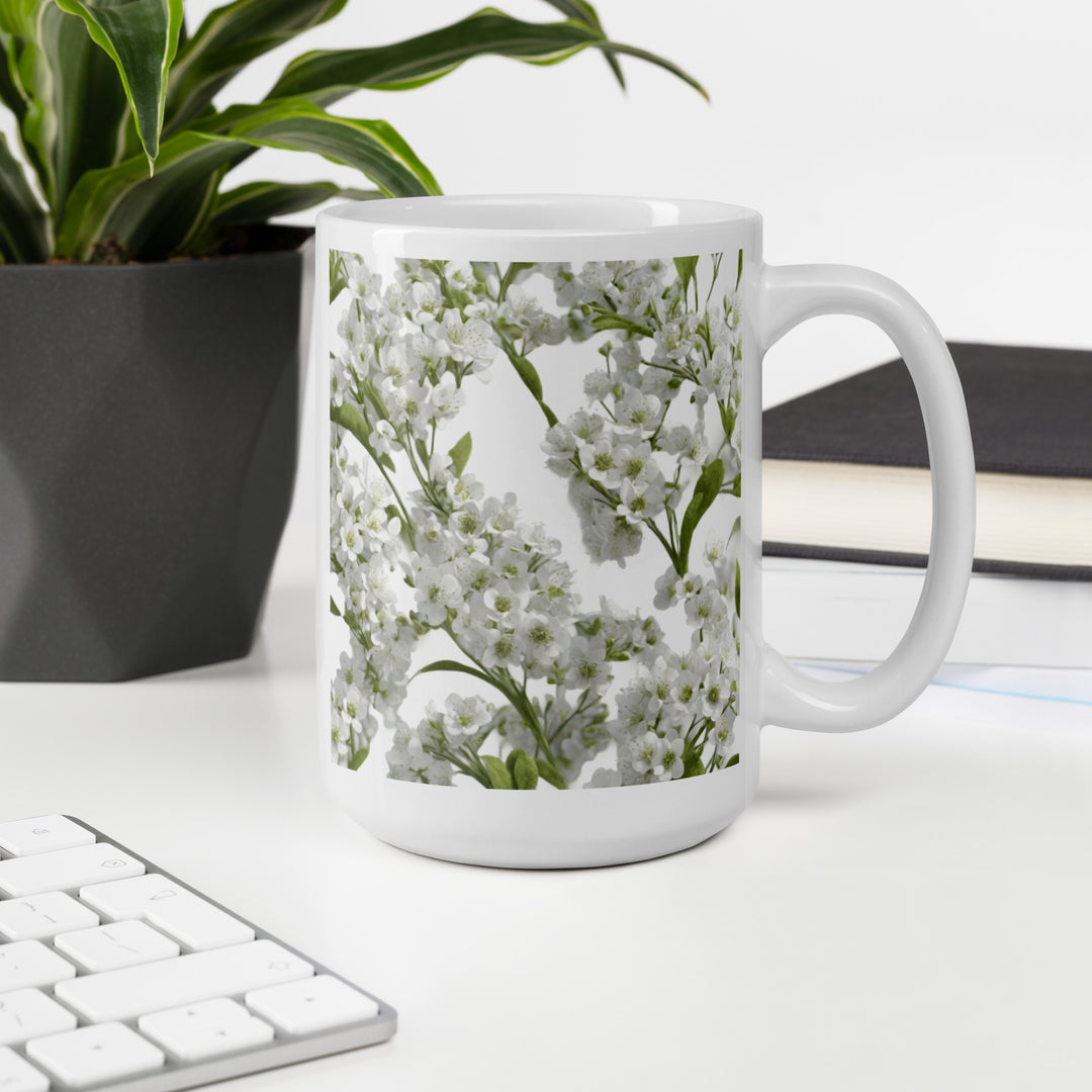 White glossy mug - WhatUWant2Buy
