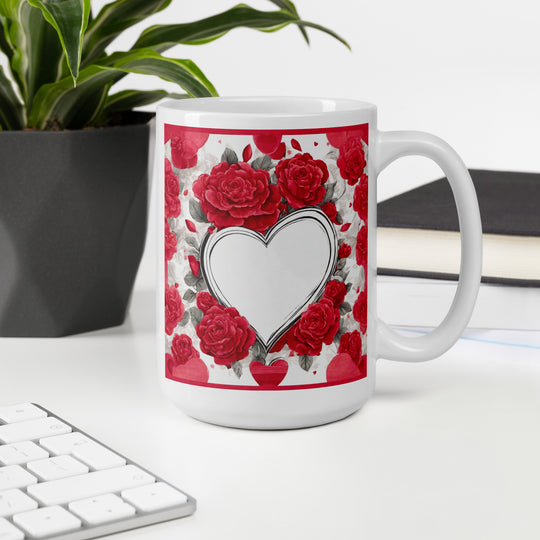 White glossy mug - WhatUWant2Buy