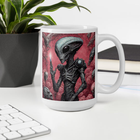 White glossy mug - WhatUWant2Buy